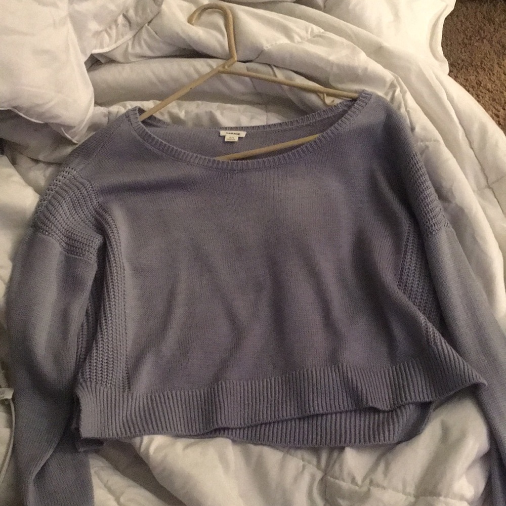Cropped sweater